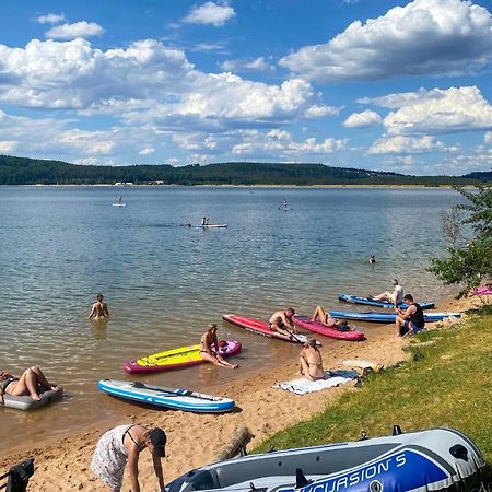 Waldcamping Am Brombachsee Pleinfeld Bagian luar foto